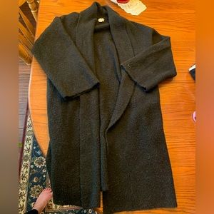 Black Long a new day Cardigan XS